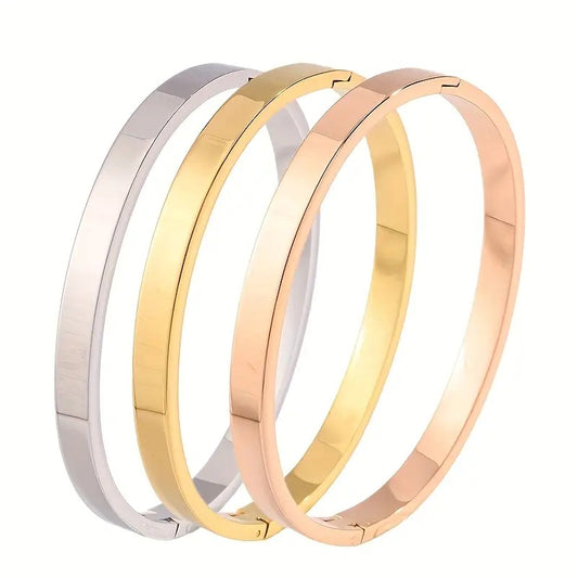 Stainless Steel Bracelet Set Of 3