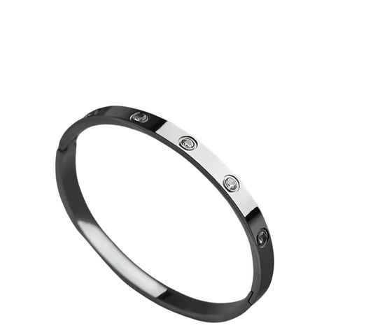 Stainless Steel CZ Bracelet