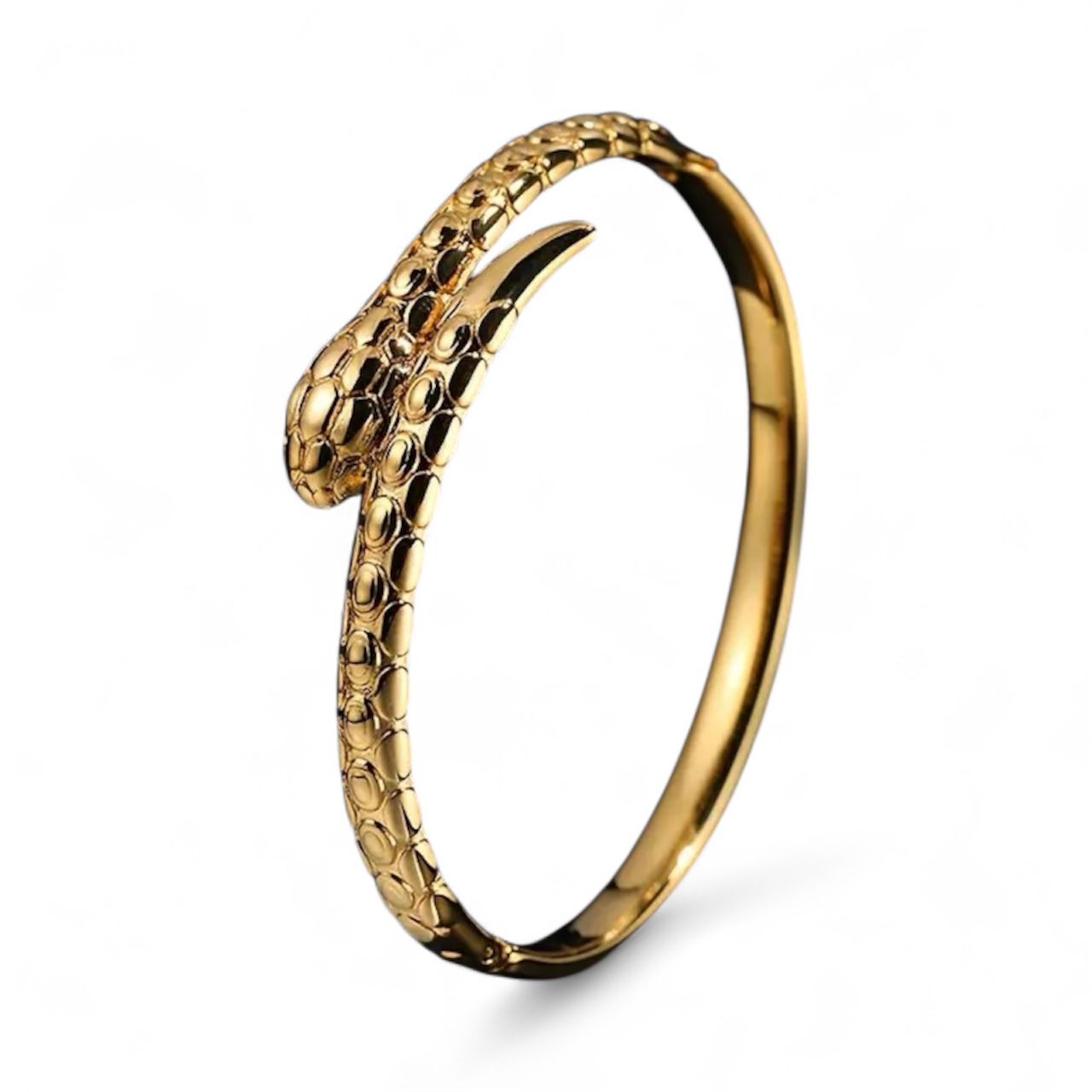 18K Gold Plated Snake Bracelet
