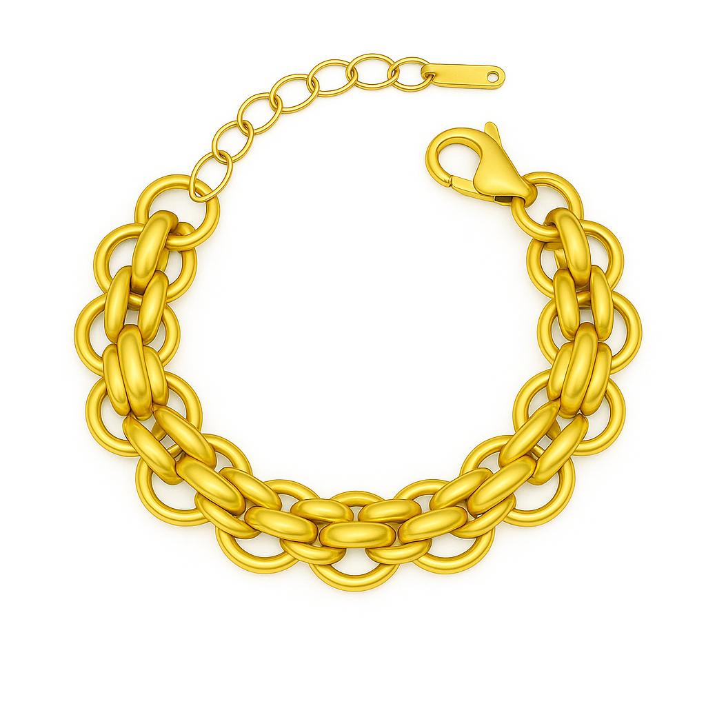 18K Gold Plated Chain Bracelet